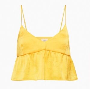 Aritzia Sunflower Yellow Camisole